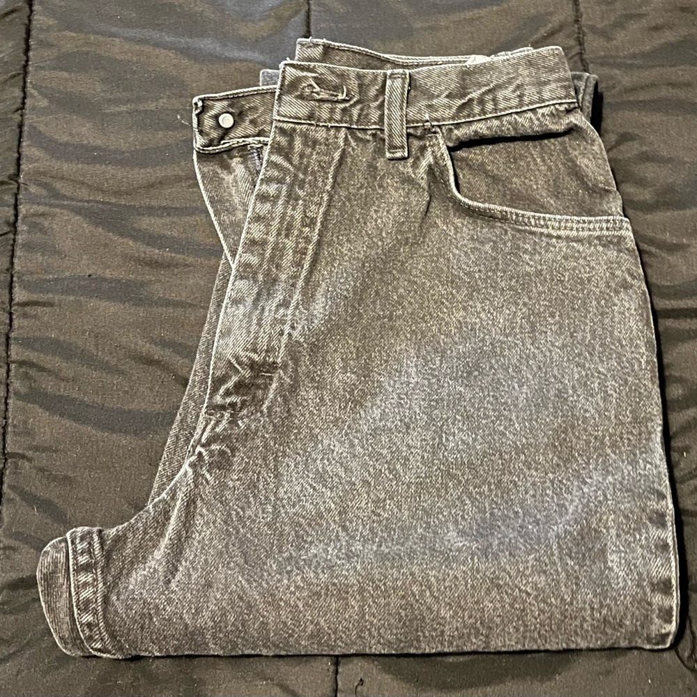 Wrangler Gray Straight Leg Jeans